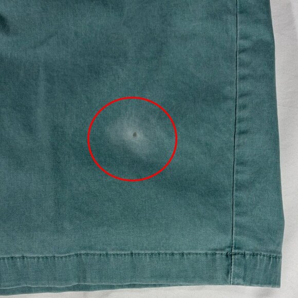 Tommy Bahama mens teal blue basic flat front 9.5" inseam chino shorts - size 40 - Picture 5 of 13